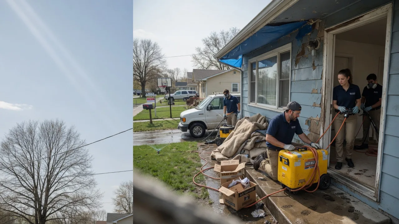 Basement Flood Cleanup in Millersburg, KY near me